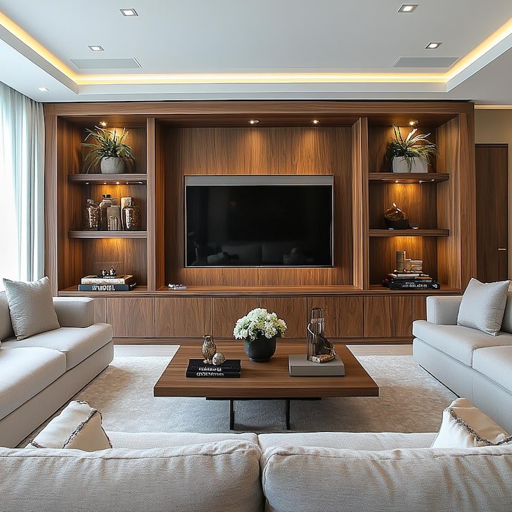 living room with large tv large screen it 979014 30586